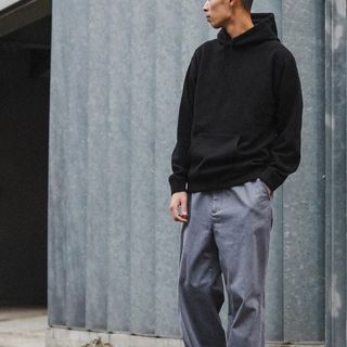 ビームス(BEAMS)の未使用 タグ付き BEAMS ワッフルフリース フーディ セットアップ Mサイズ(パーカー)