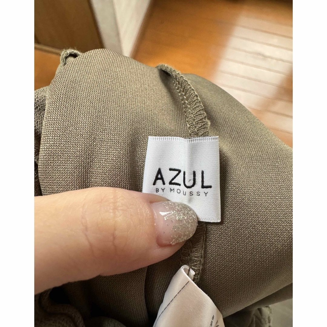 AZUL by moussy(アズールバイマウジー)のAZUL BY MOUSSY アズールバイマウジー　ワイドパンツ レディースのパンツ(カジュアルパンツ)の商品写真