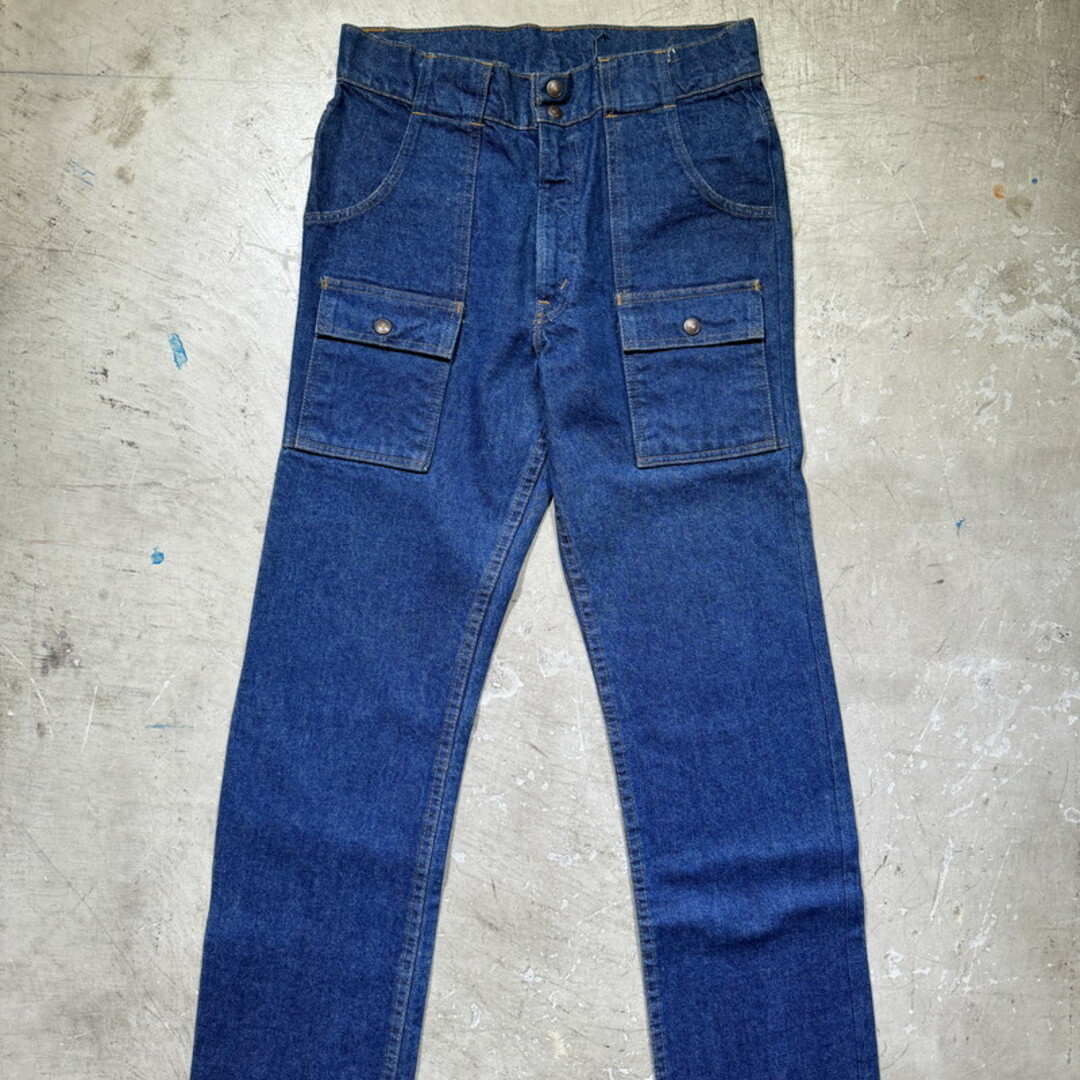 70's Levis 22276-0216 デニムブッシュパンツコットンサイズ