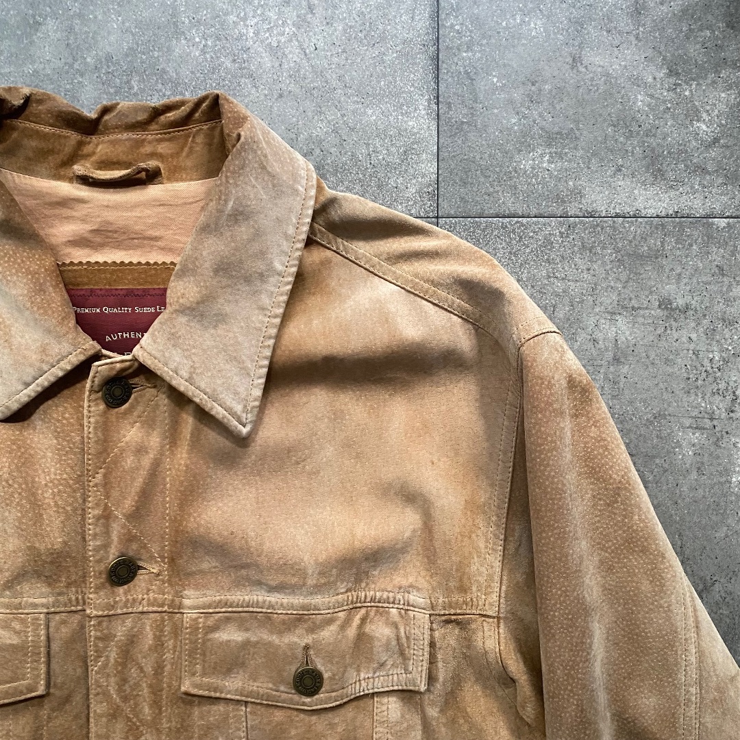 Eddie Bauer - エディーバウアー スウェードブルゾン/レザー Eddie Bauer - エディーバウアー スウェードブルゾン/レザー