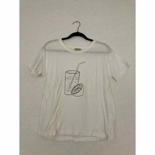 サマンサモスモス(SM2)のサマンサモスモス レモンTシャツ ホワイト(Tシャツ(半袖/袖なし))