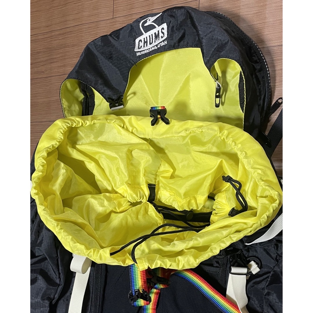 CHUMS(チャムス)の【美品】chums w spring dale 50 バックパック スポーツ/アウトドアのアウトドア(登山用品)の商品写真