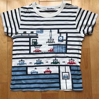 ファミリア(familiar)の【週末限定セール】 familiar 半袖シャツ　110センチ(Tシャツ/カットソー)