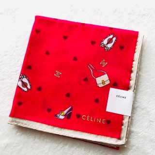 セリーヌ(celine)の【新品未使用】CELINE レア品/大判ハンカチ(ハンカチ)