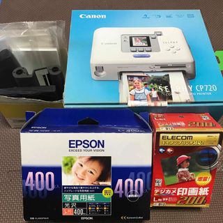 キヤノン(Canon)のCanon コンパクトフォトプリンタ SELPHY CP720(PC周辺機器)