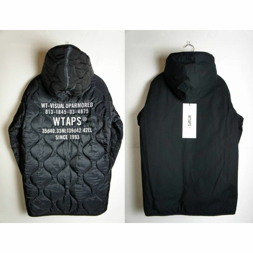 W)taps(ダブルタップス)の極美品 WTAPS SIS JACKET リバーシブル ジャケット黒315N▲ メンズのジャケット/アウター(ブルゾン)の商品写真