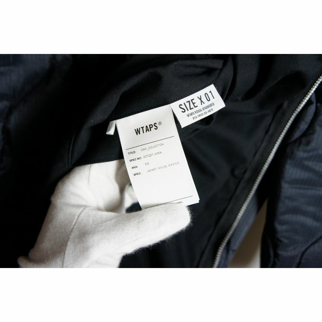 W)taps - 極美品 WTAPS SIS JACKET リバーシブル ジャケット黒315N△の