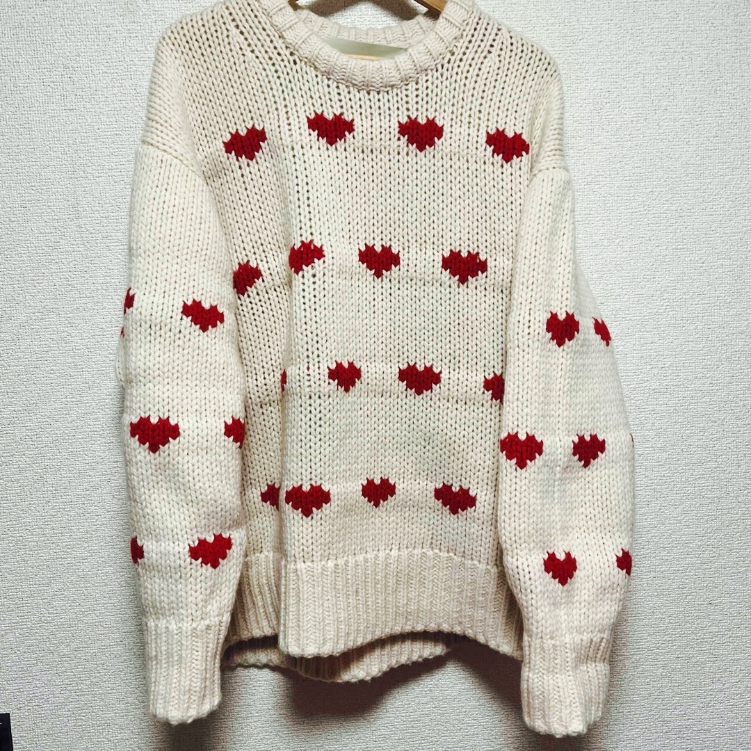BEAUTY&YOUTH UNITED ARROWS - NKNIT ハート ニット ンニット BEAUTY&YOUTH UNITED ARROWS - NKNIT ハート ニット ンニット