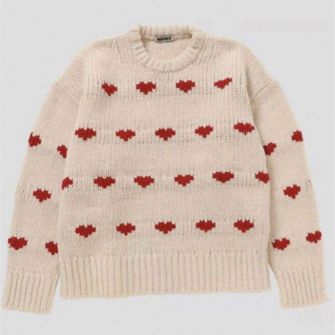 BEAUTY&YOUTH UNITED ARROWS - NKNIT ハート ニット ンニット BEAUTY&YOUTH UNITED ARROWS - NKNIT ハート ニット ンニット