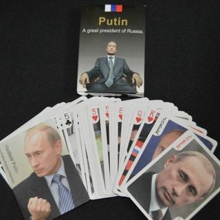 プーチン大統領 トランプ カード カードゲーム ロシア ババ抜き マジック(トランプ/UNO)