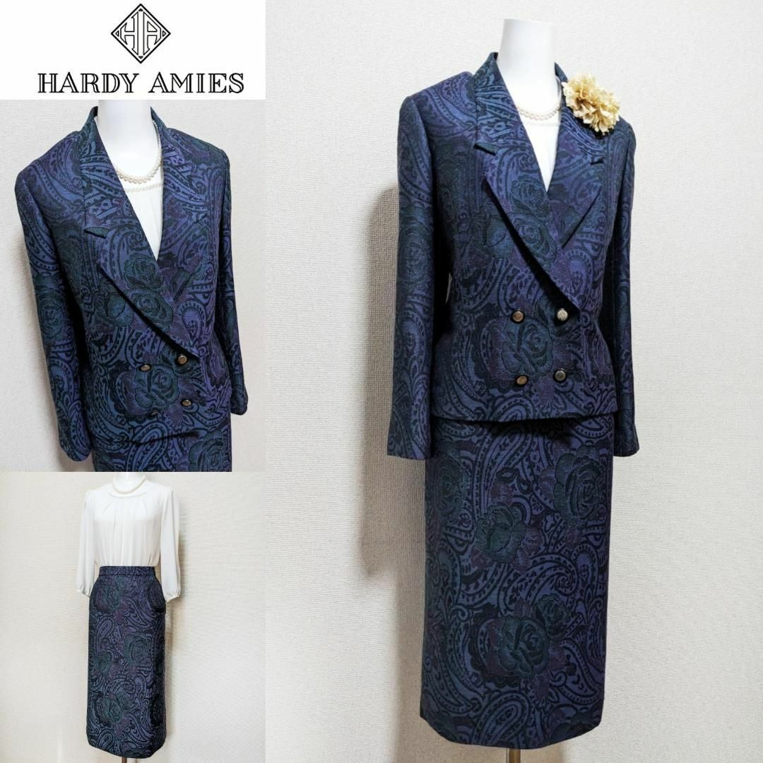 HARDY AMIES - ⁑【美品】シルク混！英国王室御用達 ハーディエイミス