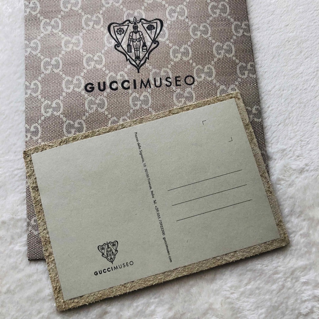 Gucci(グッチ)の【未使用】GUCCI 廃盤品ポストカード エンタメ/ホビーの声優グッズ(写真/ポストカード)の商品写真