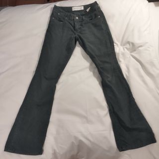 ペーパーデニムアンドクロス(Paper Denim & Croth)のpaper denim &cloth 001056 グリーンコーデュロイパンツ(デニム/ジーンズ)