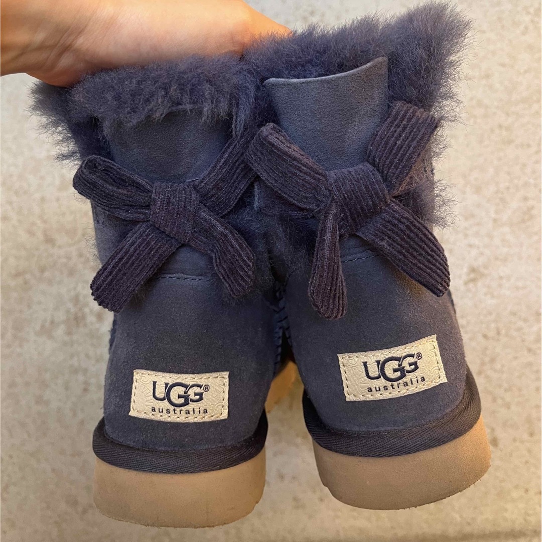 UGG(アグ)のUGG リボン付きムートンブーツ レディースの靴/シューズ(ブーツ)の商品写真