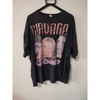 古着 90s NIRVANA Kurt Cobain(Tシャツ/カットソー(半袖/袖なし))