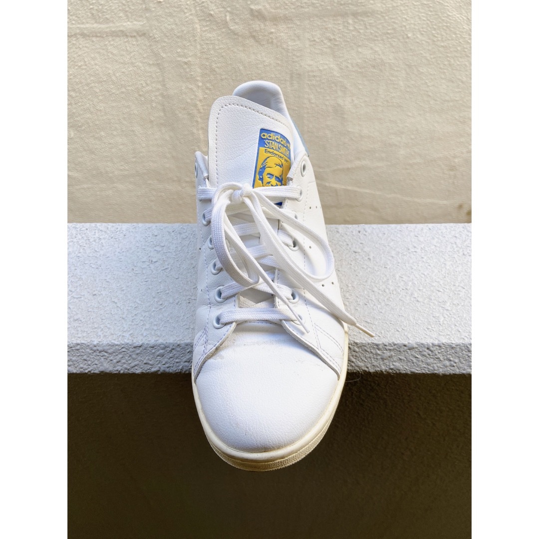 STANSMITH（adidas）(スタンスミス)のadidas STAN SMITHスニーカー　ホワイトスカイブルー メンズの靴/シューズ(スニーカー)の商品写真