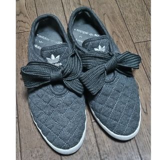 アディダス(adidas)の【23.5cm】ダークグレー スニーカー アディダス(スニーカー)