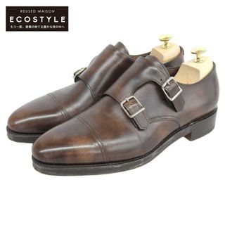 ジョンロブ(JOHN LOBB)のジョンロブ John Lobb ジョンロブ ウィリアム ミュージアムカーフ ダブルモンクストラップ シューズ メンズ ブラウン 6 1/2E 6 1/2E(その他)