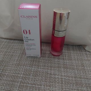 クラランス(CLARINS)の人気・完売色！【新品・未使用】CLARINS　リップコンフォートオイル04(リップグロス)