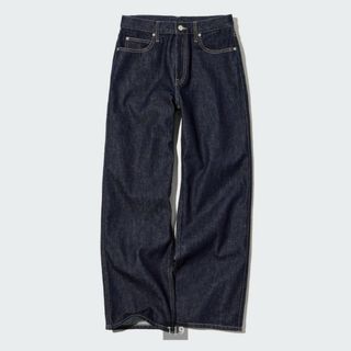 ユニクロ(UNIQLO)のユニクロ　バギージーンズNAVY30(デニム/ジーンズ)