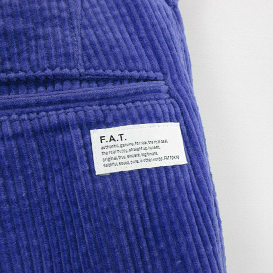 FAT(エフエーティー)のFAT CLIPPER コーデュロイパンツ  紫 パープル  TITCH メンズのパンツ(スラックス)の商品写真