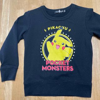 ポケモン(ポケモン)の120センチ　ピカチュウ　トレーナー(Tシャツ/カットソー)