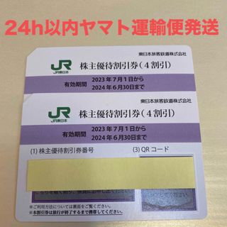 ジェイアール(JR)のJR東日本株主優待券　2枚(その他)