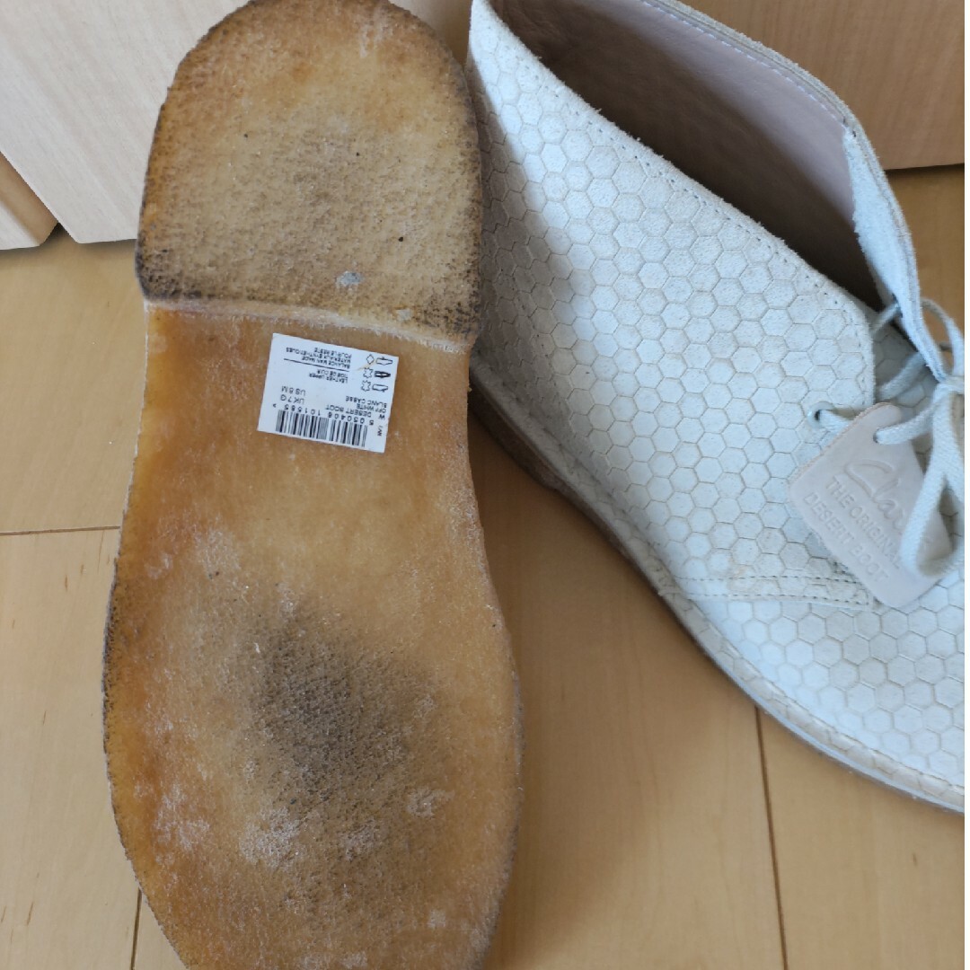 Clarks(クラークス)のクラークス　ブーツ　25.5センチ メンズの靴/シューズ(ブーツ)の商品写真