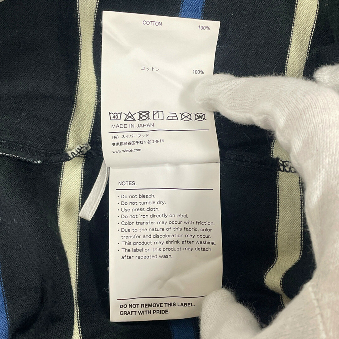 WTAPS ダブルタップス 22AW BDY 02 / LS / COTTON. TEXTILE WTAPS ダブルタップス 22AW BDY 02 / LS / COTTON. TEXTILE
