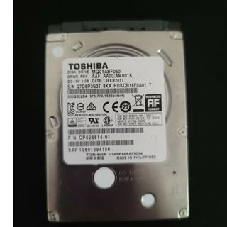 トウシバ(東芝)の中古ハードディスク HDD 500GB ノートPC用(PCパーツ)