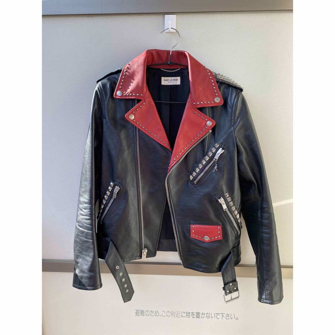 Saint Laurent(サンローラン)のサンローランパリ 2016SS モーターサイクル サンセット　レザー ジャケット メンズのジャケット/アウター(ライダースジャケット)の商品写真