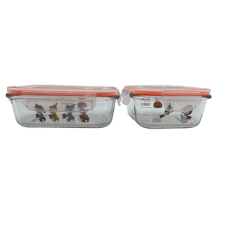 pyrex×PEANUTS スヌーピー ハロウィン 保存容器 2個 セット パイレックス ピーナッツ キャラクター かわいい 中古 W４(その他)