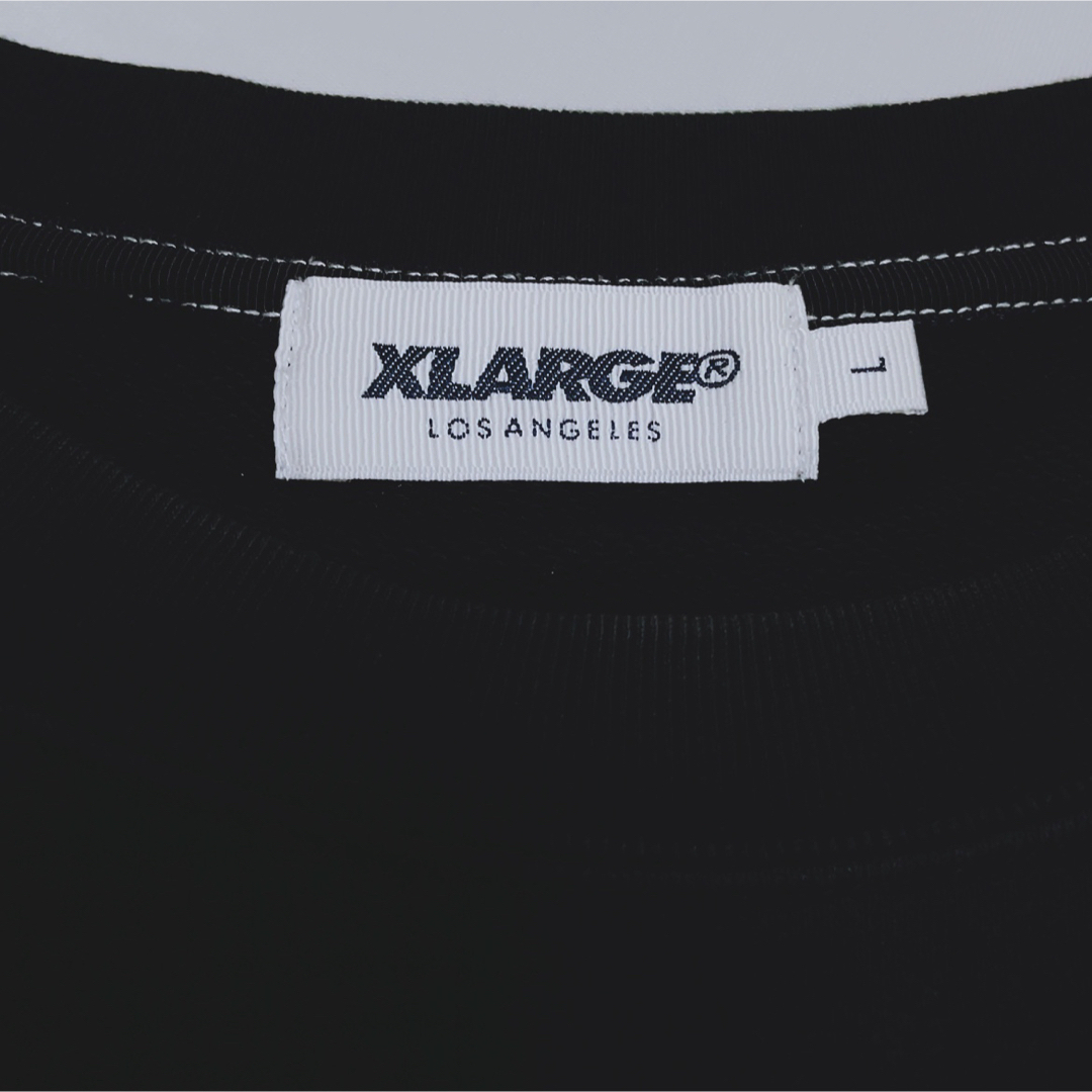 XLARGE(エクストララージ)のエクストララージ トレーナー  Lブラック プリント  メンズのトップス(スウェット)の商品写真