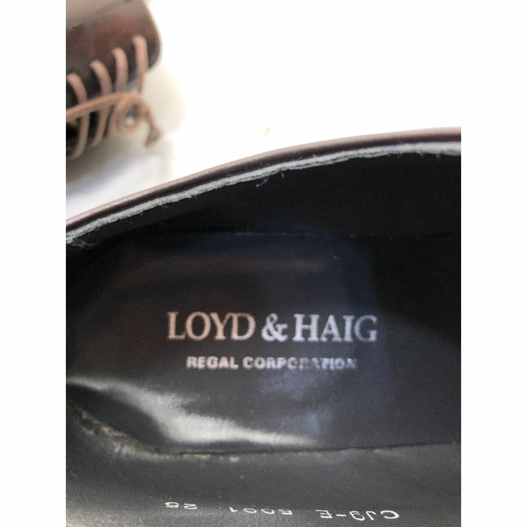 012142● LOYD&HAIG REGAL レザー シューズ 25cm メンズの靴/シューズ(ドレス/ビジネス)の商品写真