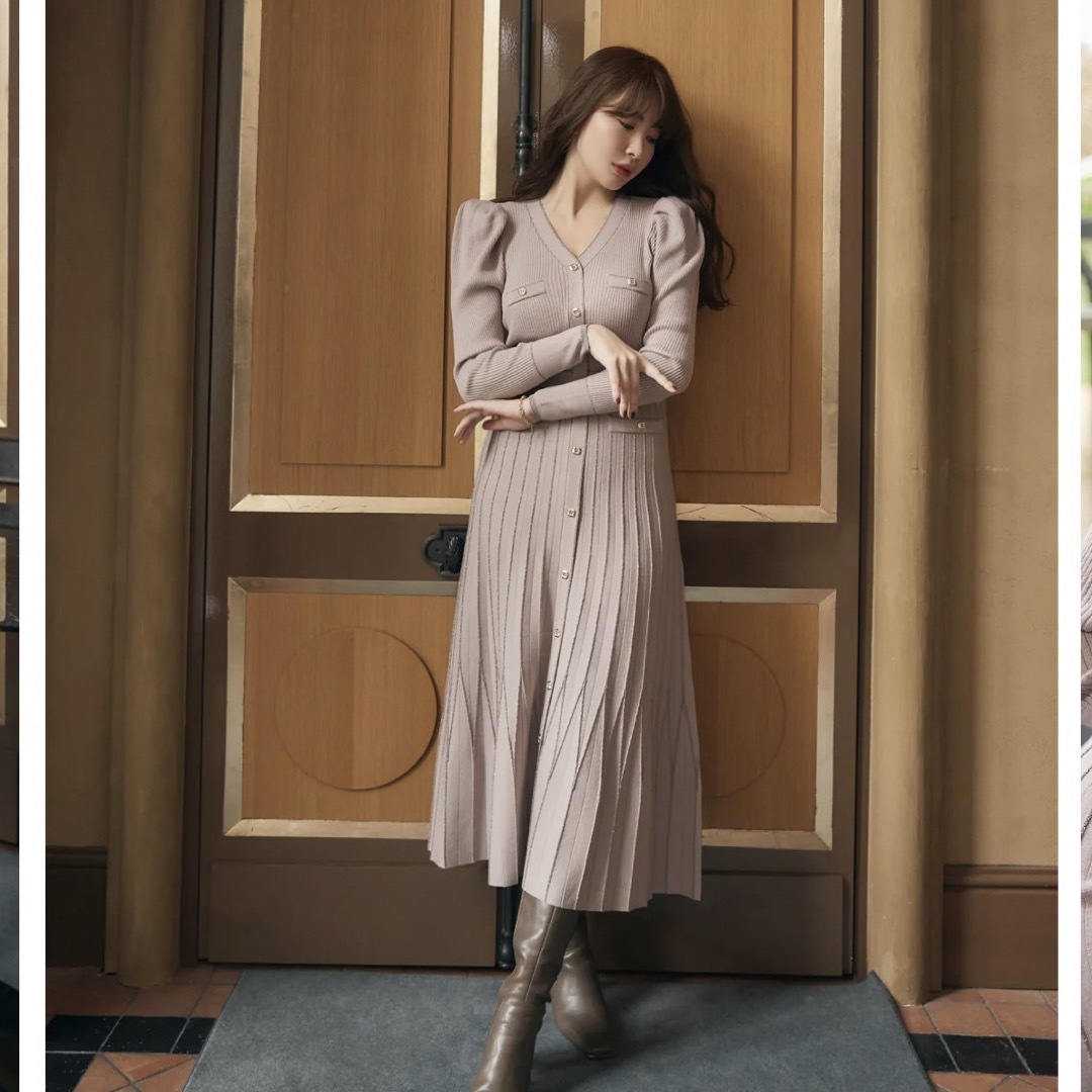 買取格安 Suite Room Knit Long Dress herlipto | www.tunalitec.com