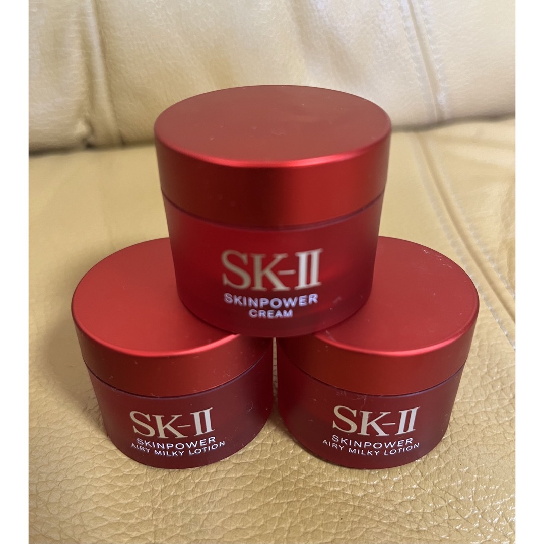 SK-II(エスケーツー)のSK-II エスケーツー sk2  スキンパワー 15g 空容器 4個 コスメ/美容のスキンケア/基礎化粧品(乳液/ミルク)の商品写真