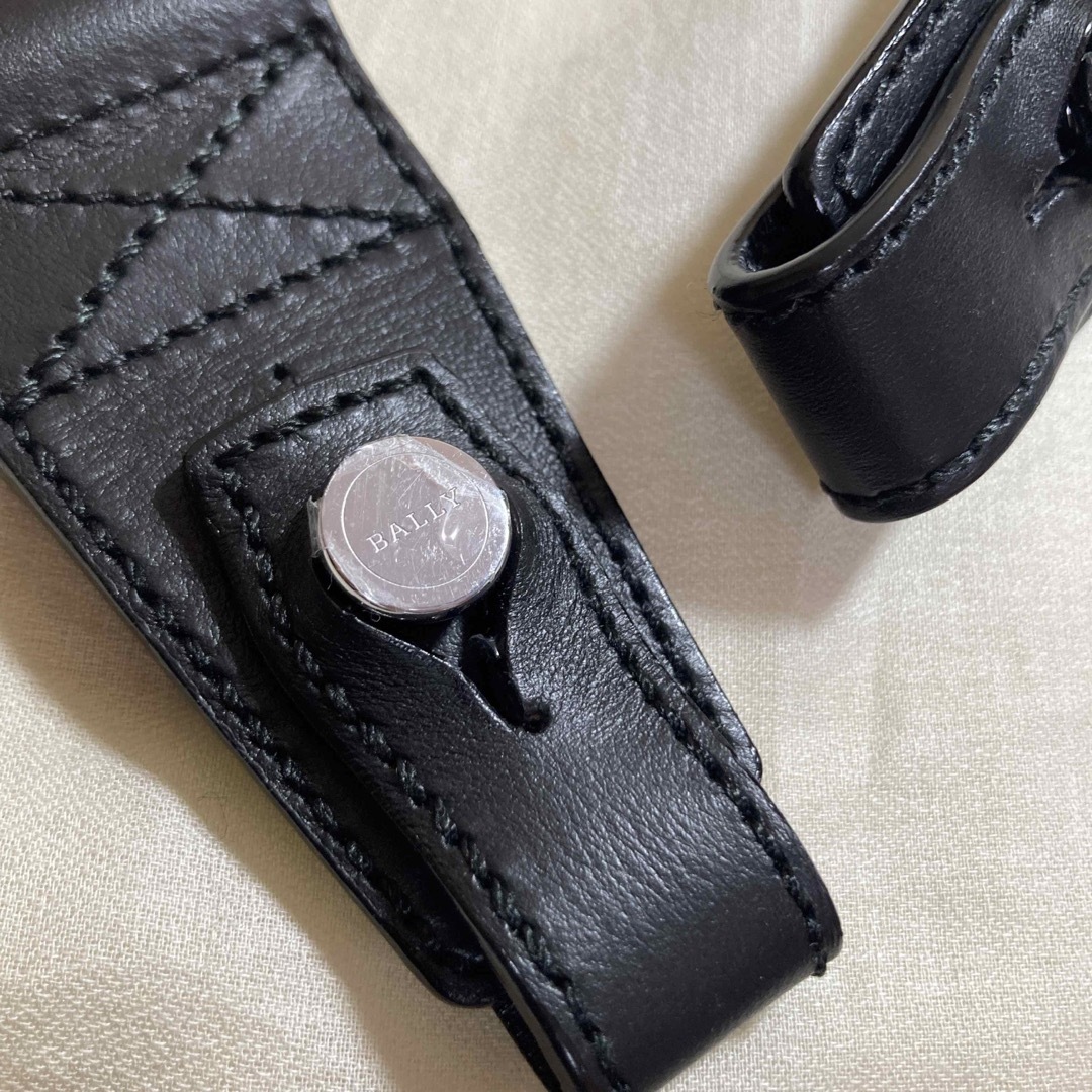 Bally - BALLY バリー ショルダーストラップ ブラックの通販 by Bally - BALLY バリー ショルダーストラップ ブラックの通販 by