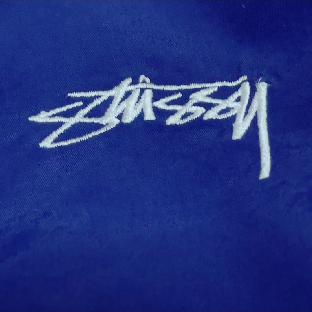 STUSSY(ステューシー)のstussy ステューシー コーチジャケット  メンズ L 刺繍 ロゴ メンズのジャケット/アウター(ブルゾン)の商品写真