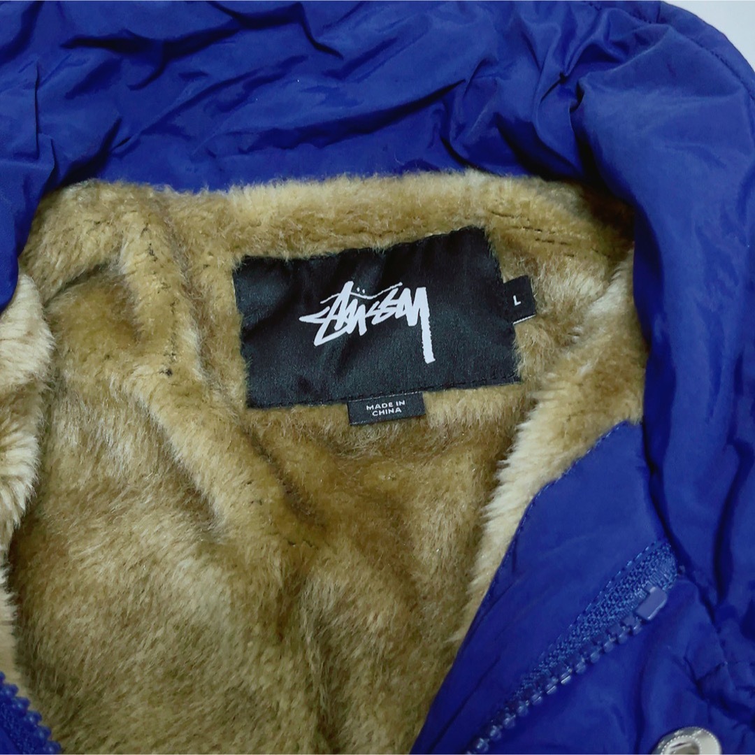 STUSSY - stussy ステューシー コーチジャケット メンズ L 刺繍 STUSSY - stussy ステューシー コーチジャケット メンズ L 刺繍