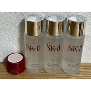 エスケーツー(SK-II)の拭き取り化粧水　乳液クリーム　サンプル(サンプル/トライアルキット)