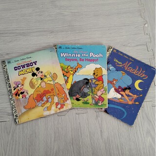 Disney - 英語絵本　ミッキーマウス　アラジン　プーさん