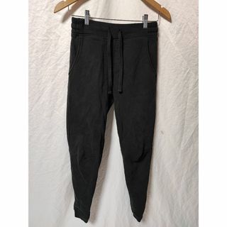 ギャップ(GAP)のGAP ロングパンツ スウェット 裏起毛 暖パン 黒 レディース XXS(カジュアルパンツ)