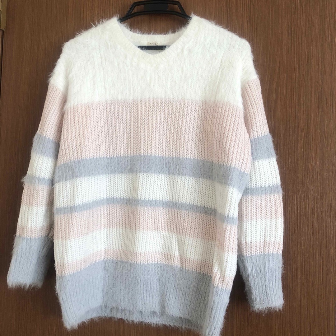 HONEYS(ハニーズ)のハニーズ　ニット　Sサイズ キッズ/ベビー/マタニティのキッズ服女の子用(90cm~)(ニット)の商品写真