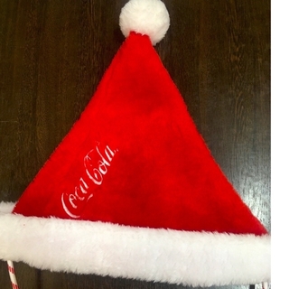 コカコーラ(コカ・コーラ)の非売品　コカコーラ クリスマストラックツアー 2023 サンタ帽(その他)