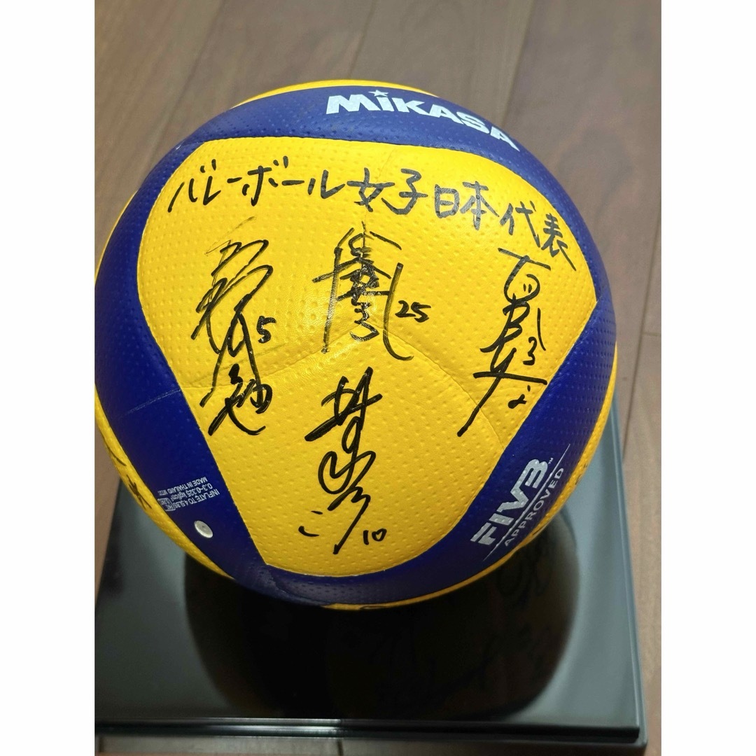 MIKASA - 女子バレーボール日本代表 火の鳥Japan サイン ボール MIKASA - 女子バレーボール日本代表 火の鳥Japan サイン ボール