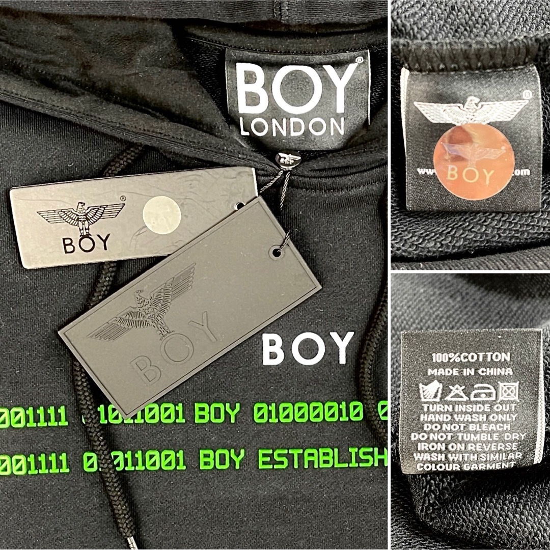 Boy London(ボーイロンドン)の新品 ボーイロンドン BOY LONDON マトリックス 流れるコード パーカー メンズのトップス(パーカー)の商品写真