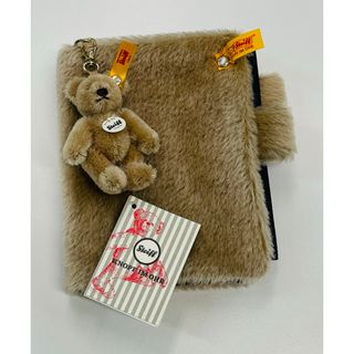 ★新品未使用★ほぼ日手帳カバー☆シュタイフ☆テディベア(カフェオレ)付き(カレンダー/スケジュール)