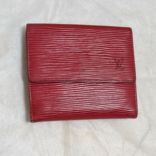 ルイヴィトン(LOUIS VUITTON)の【入江さま専用】ルイ・ヴィトン エピ(赤) 三つ折財布(財布)