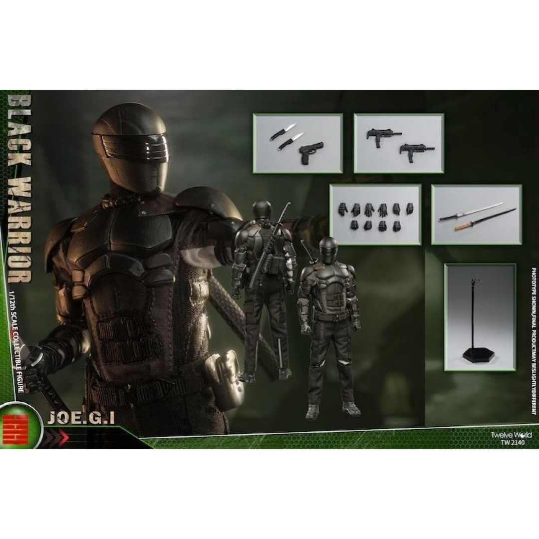 1/12 Scale of TWTOYS TW2140 Snake Eye Action Figure (IN-STOCK)