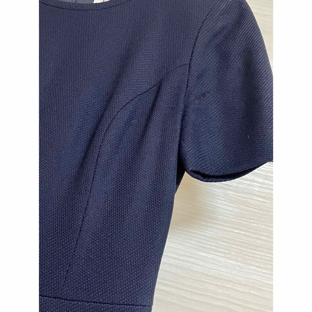 Courreges(クレージュ)のUSED★クレージュ　お受験スーツ 3点セット　ワンピース レディースのフォーマル/ドレス(スーツ)の商品写真